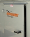 Sturdy insulated hinged doors offer low-leakage rates and durability